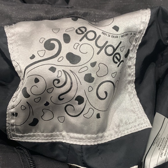 lightly worn black snow pants - Picture 3 of 3